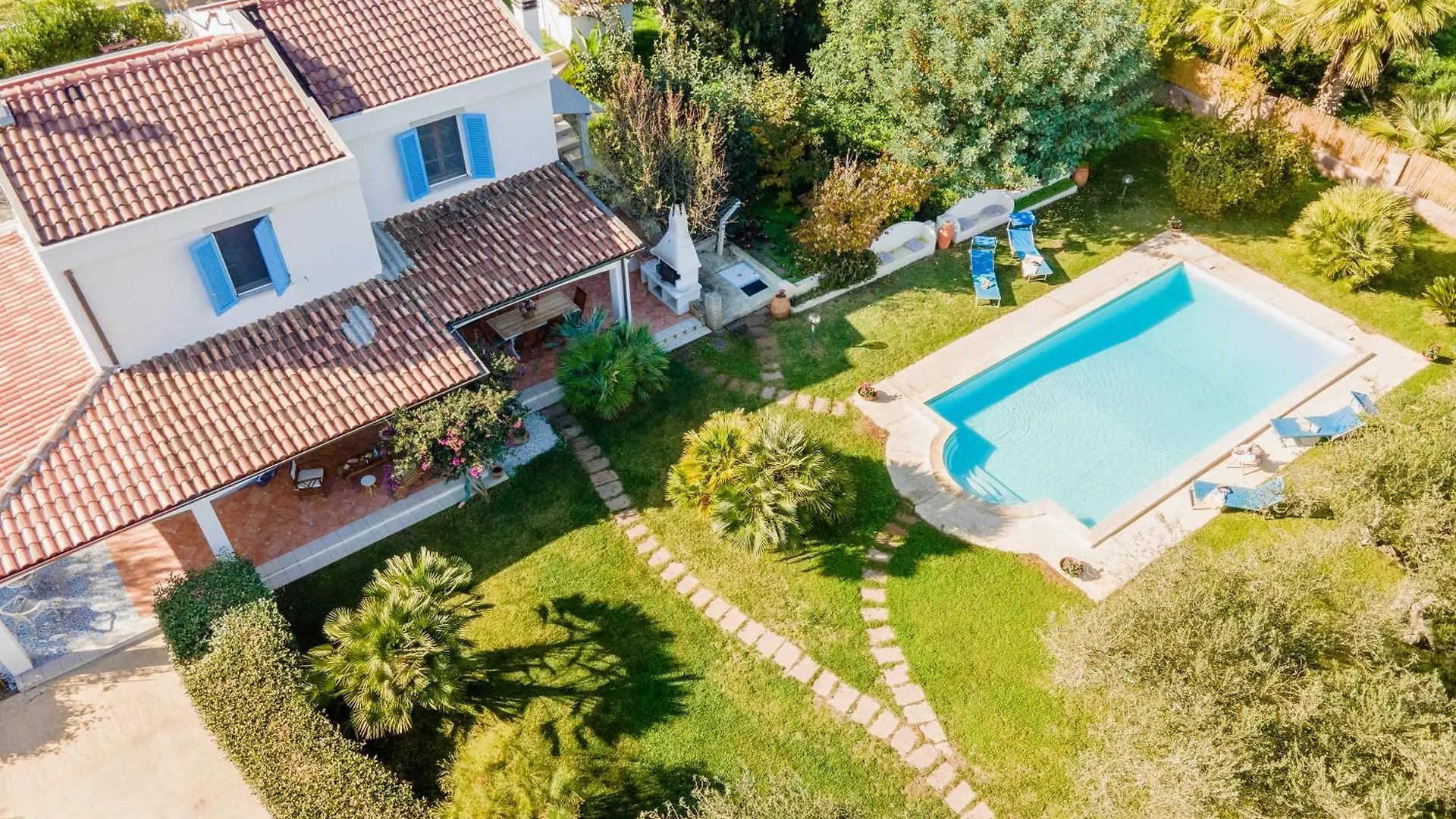 Alghero Villa Josephine Con Piscina E Parco Per 8 Ospiti