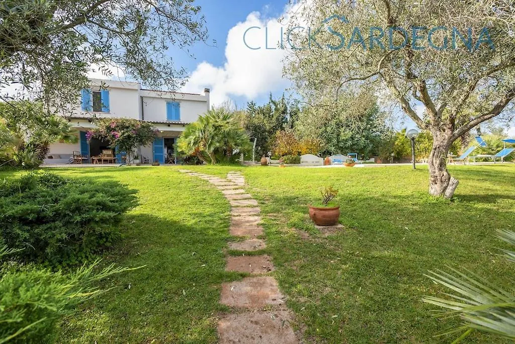 Alghero Villa Josephine Con Piscina E Parco Per 8 Ospiti